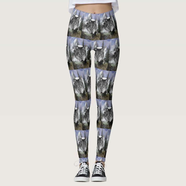 Leggings Wolves (Vorderseite)