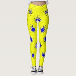 Leggings Yellow Splash