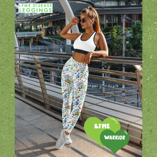 Leggings Yoga de sensibilisation au ruban vert de la maladi