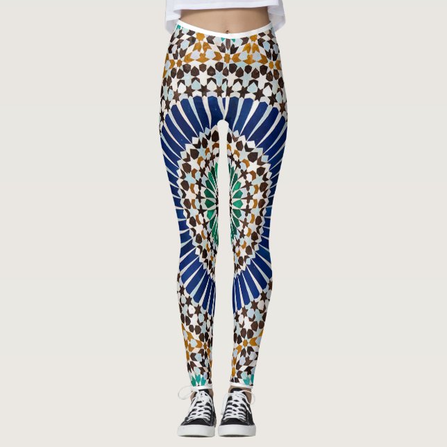 Leggings Yoga magique et guêtres de Twerk (Devant)