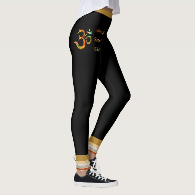 Leggings Yoga Om Shanti (Droite)