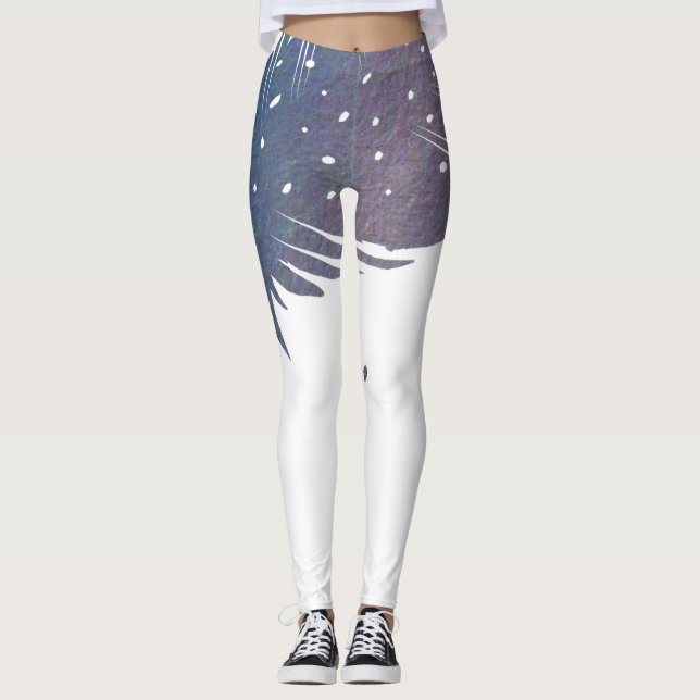 Leggings Yoga Pilotes de *~* enveloppé avec une plume (Devant)