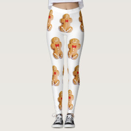 Leggings Yummy Gingerbread Hommes Cookies Vacances