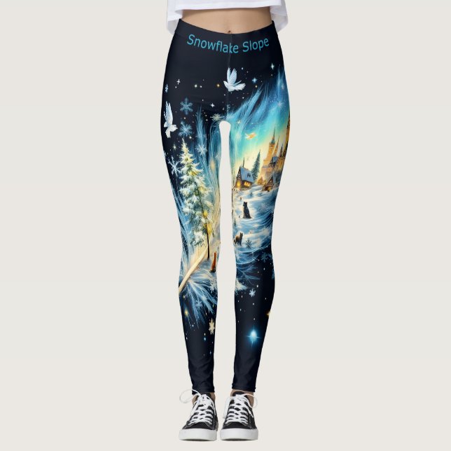 Leggings-Zackenbänder Leggings (Vorderseite)