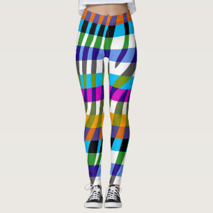 Leggings Zebra moderne Motif d'impression #10