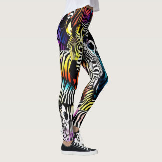 Leggings Zèbre