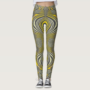 Leggings Zèbre de citron