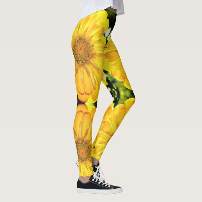 Leggings Zinnia jaune (Droite)