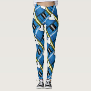 Leggings Zipper a souligné le coeur