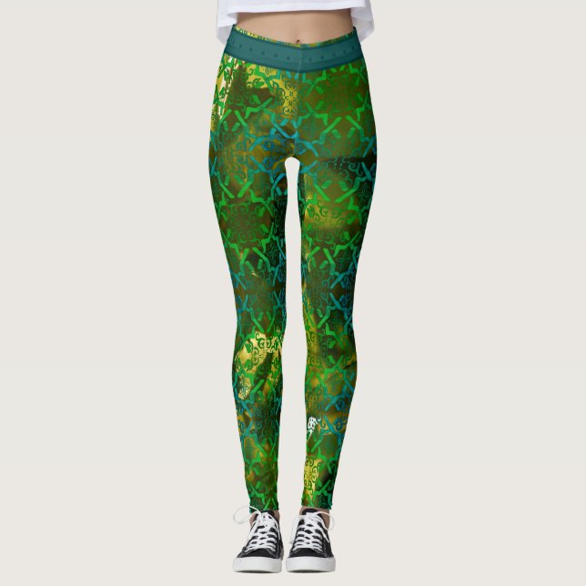 Leggings zócalo en verde (Vorderseite)