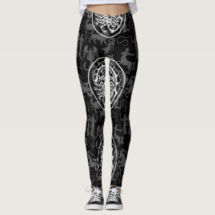 Leggings Zodiac Motif Z02 - Scorpio.w