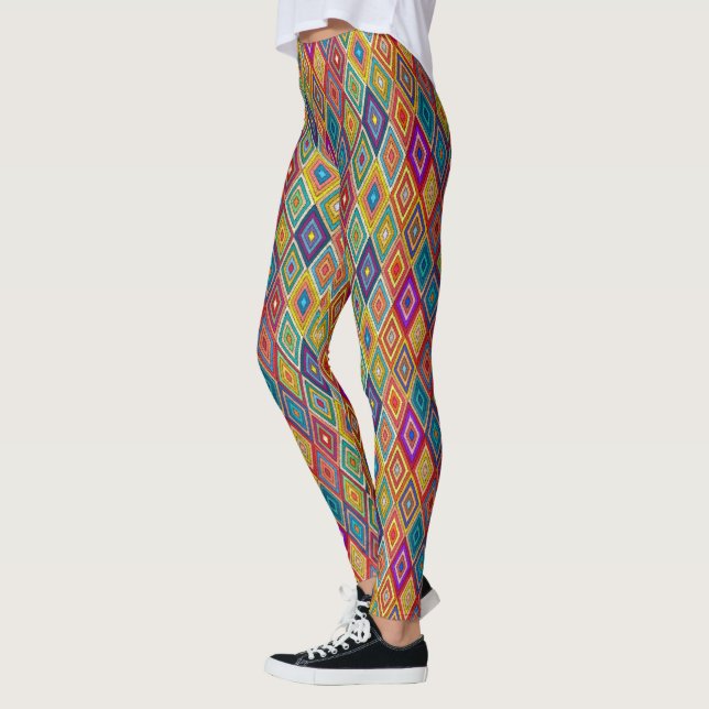 Leggings zum bestickten Image Fashion Pop (Links)