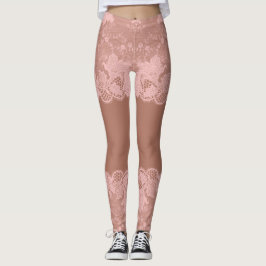 Leggings zum Effekt von Hautfarben
