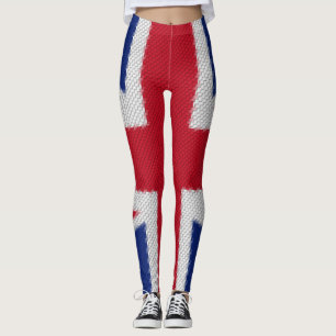 Leggings zur Flagge von Union Jack Woven