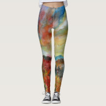 Leggings zur Herbstfarbe