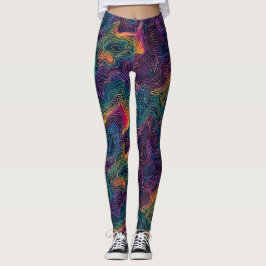 Leggings zur kosmischen Topografie - Spaß