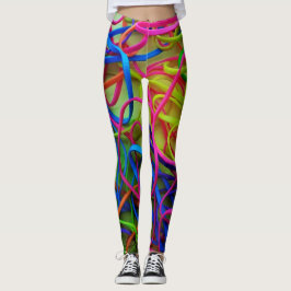 leggins gomas elásticas