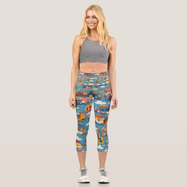 Leggy Capri Leggings (Vorderseite)
