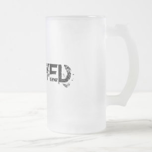 Legierte Bier-Tasse Mattglas Bierglas