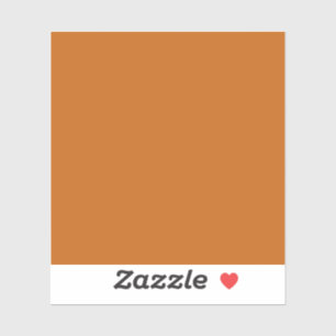 Legierung Orange (einfarbig) Aufkleber