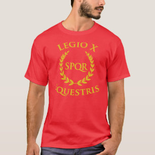 Legio X Equestris Rot mit Gold T-Shirt