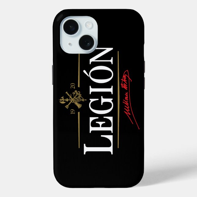 Legión Case-Mate iPhone Hülle (Rückseite)