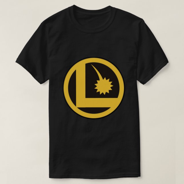 Legion des Super-Heroes Logo Classic T - Shirt (Design vorne)