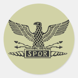 Legion Eagle Runder Aufkleber