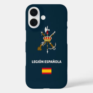 Legion Española Reisepass Handy iPhone 16 Hülle