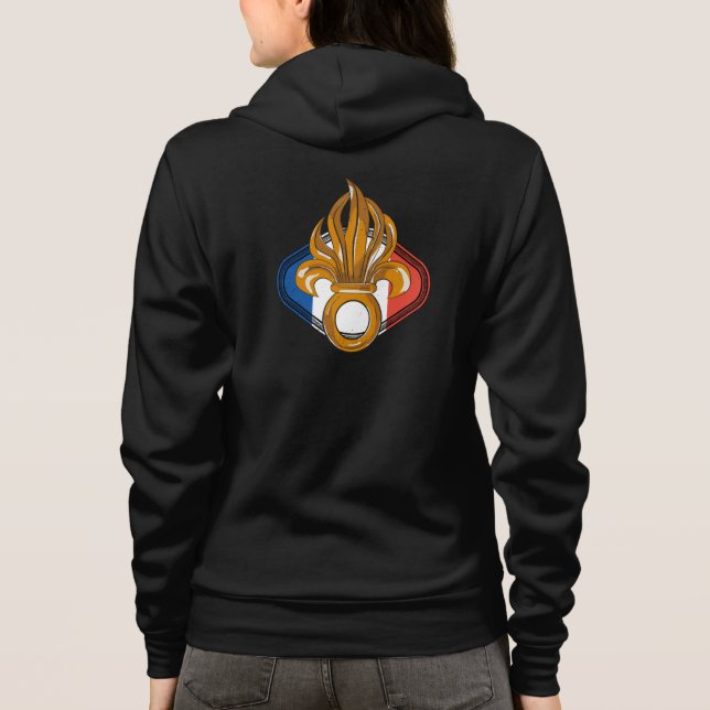 Légion Étrangère Militärparatrooper Hoodie (Rückseite)