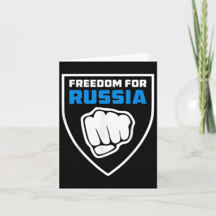 Legion Freedom for Russia Anti-War Flag Russische Karte