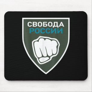 Legion Freedom for Russia Anti-War Flag Russische Mousepad