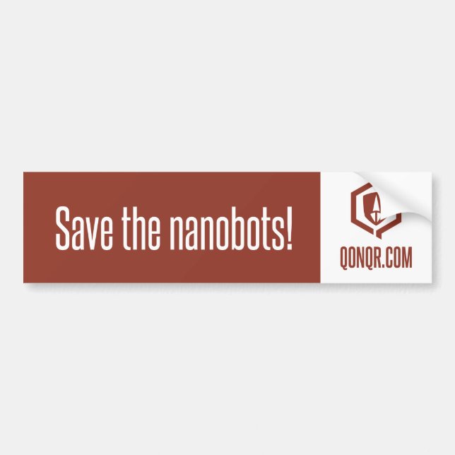 Legion retten Nanobots Autoaufkleber (Vorne)