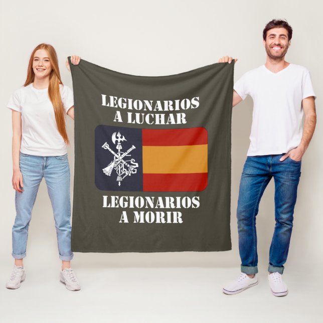 Legionarios a luchar 2 fleecedecke (Beispiel)