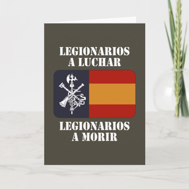 Legionarios a luchar 2 karte (Vorderseite)