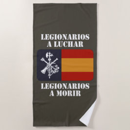 Legionarios a luchar 2 strandtuch