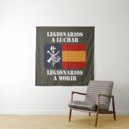 Legionarios a luchar 2 wandteppich