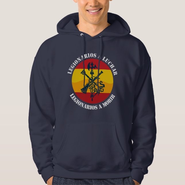 Legionarios a luchar hoodie (Vorderseite)