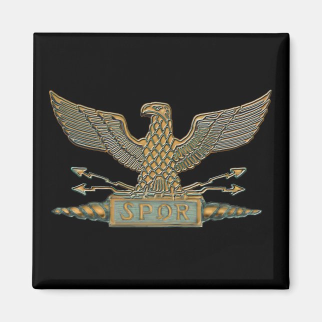 Legionärs Adler Kupfer Magnet (Vorne)