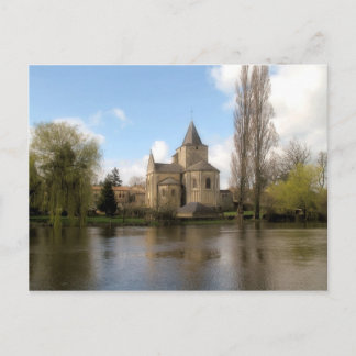 l'Eglise Jazeneuil Postkarte