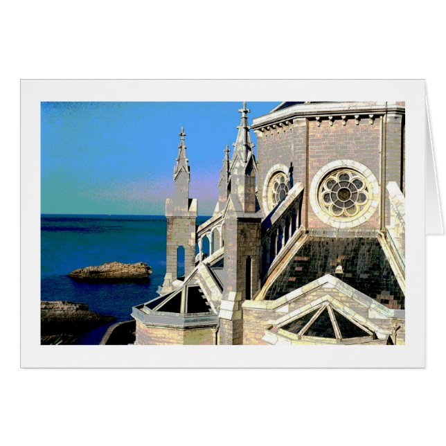 L'église Sainte-Eugénie (Devant horizontal)