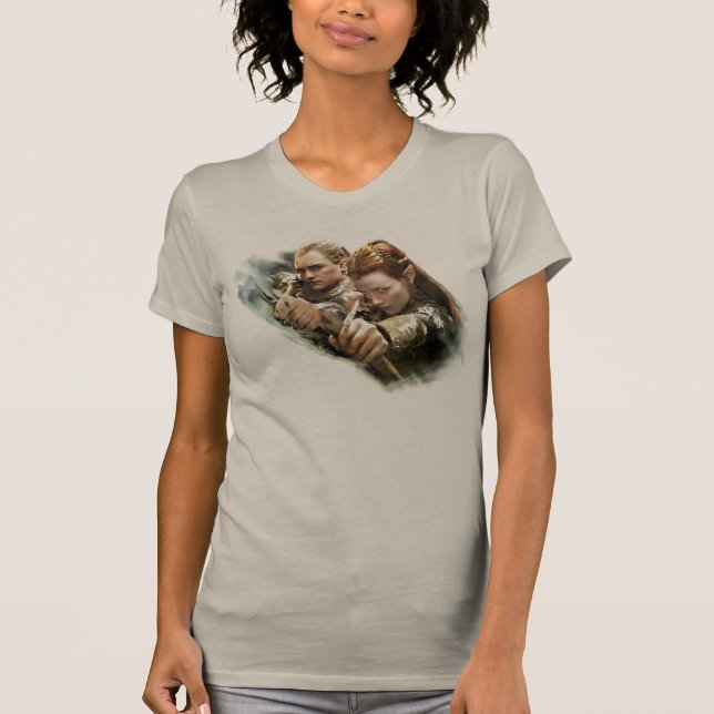 LEGOLAS GREENLEAF™ and TAURIEL™ Graphic T-Shirt (Vorderseite)