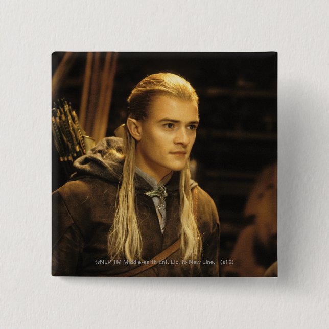 LEGOLAS GREENLEAF™ Candid Button (Vorderseite)