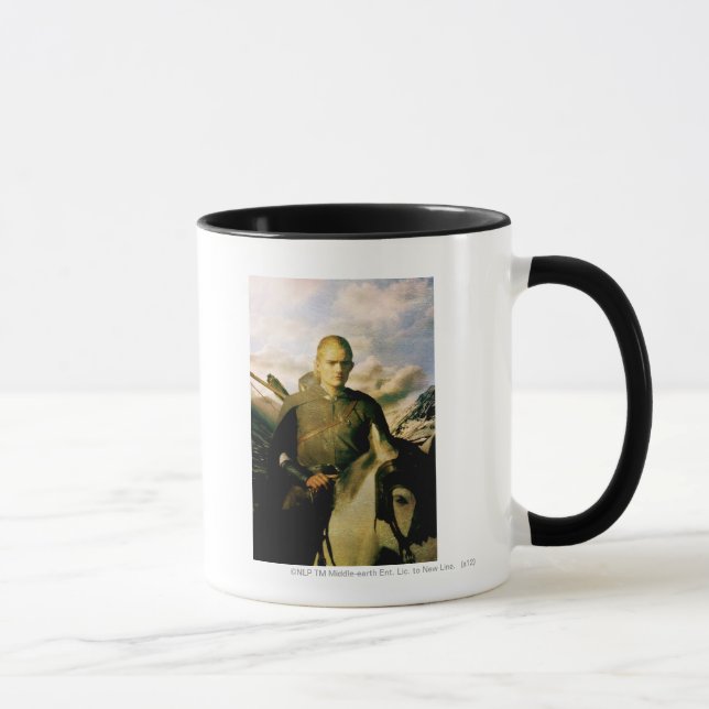 LEGOLAS GREENLEAF™ Nah auf Pferd Tasse (Rechts)