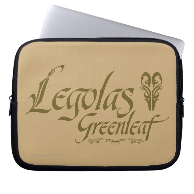 LEGOLAS GREENLEAF™ Name Laptopschutzhülle (Vorderseite)