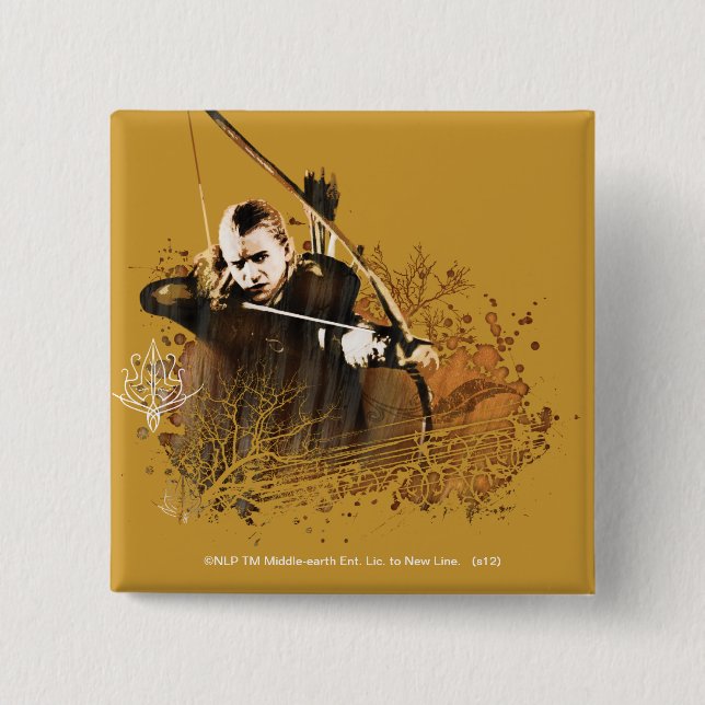 LEGOLAS GREENLEAF™ Shooting Arrow Button (Vorderseite)