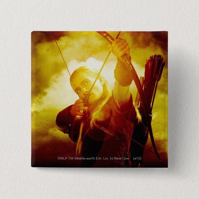 LEGOLAS GREENLEAF™ Shooting Arrow Button (Vorderseite)