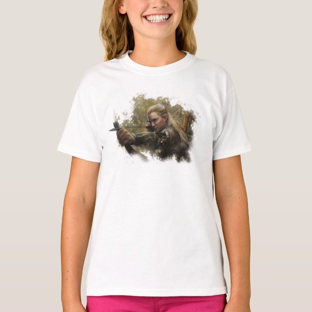 LEGOLAS GREENLEAF™ Sketch T-Shirt (Vorderseite)