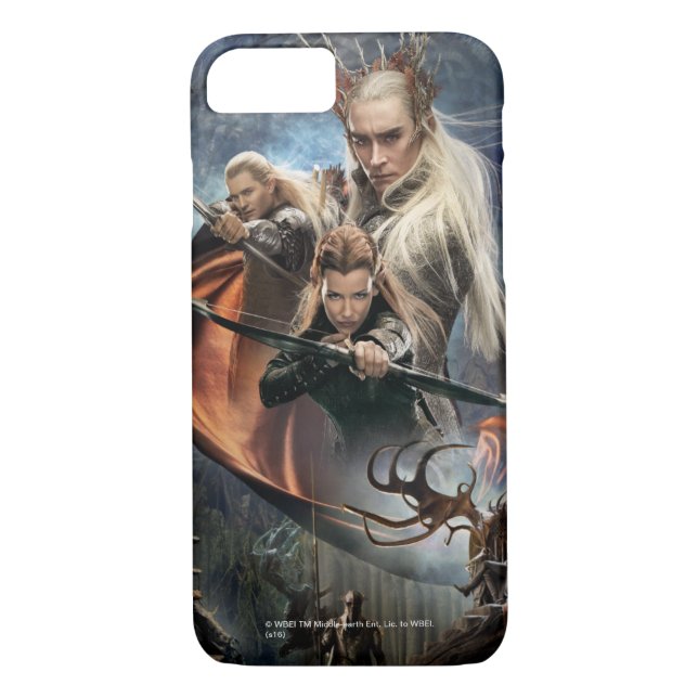 LEGOLAS GREENLEAF™, TAURIEL™, and Thranduil Case-Mate iPhone Hülle (Rückseite)