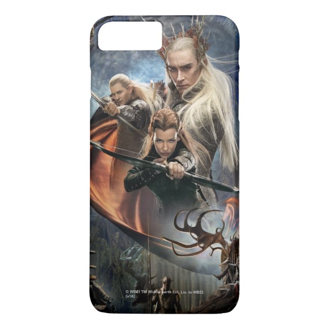 LEGOLAS GREENLEAF™, TAURIEL™, and Thranduil Case-Mate iPhone Hülle (Rückseite)
